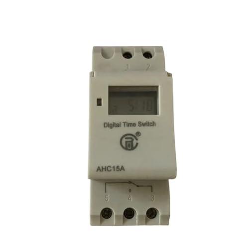 THC15A Programmierbarer digitaler Zeitschaltuhr für DIN-Schiene, 16 A 220 V AC 230 V 110 V 24 V 12 V DC (DC24 V) von PABVRPYT