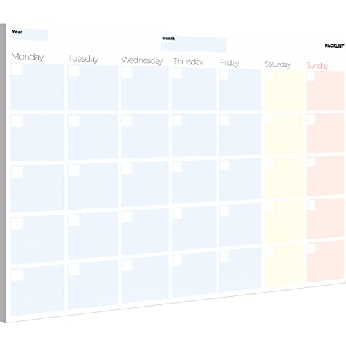 PACKLIST Planer Block A4 Organizer (ENG) von PACKLIST