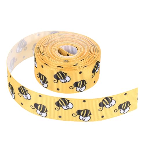 PACKOVE 1 Rolle Bienenband für Kreative Bastelprojekte für Geschenkverpackungen Blumenarrangements Wreaths und Partydekorationen PACKOVE 1 Rolle Bienenband für Kreative Bastelprojekte für Geschenkverpackungen Blumenarrangements Wreaths und Partydekorationen von PACKOVE