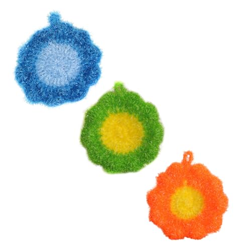 PACKOVE 1 Satz Blumen Geschirrtücher Aus Bunte Spültücher Für Effektive Küchenreinigung Leicht Zu Reinigen Schnelltrocknend Für Täglichen Gebrauch Zufällige Farbe 3 Stück PACKOVE 1 Satz Blumen Geschirrtücher Aus Bunte Spültücher Für Effektive Küchenreinigung Leicht Zu Reinigen Schnelltrocknend Für Täglichen Gebrauch Zufällige Farbe 3 Stück von PACKOVE
