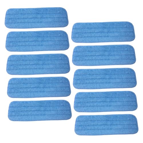 PACKOVE 10 Stück Teiliges Waschbare Mikrofaser Ersatz-mopp-pads Wiederverwendbare Mopppads für Sprühmopp Schmutzentfernend Passend für Hart Fliesenböden Langlebig und Maschinenwaschbar PACKOVE 10 Stück Teiliges Waschbare Mikrofaser Ersatz-mopp-pads Wiederverwendbare Mopppads für Sprühmopp Schmutzentfernend Passend für Hart Fliesenböden Langlebig und Maschinenwaschbar von PACKOVE