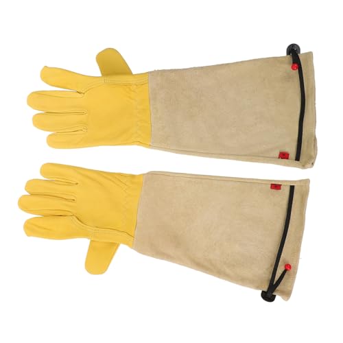 PACKOVE 1Paar Verstellbare Gartenhandschuhe Hochwertigem für Rosenschnitt Schützend Langlebig Gartenarbeiten von PACKOVE