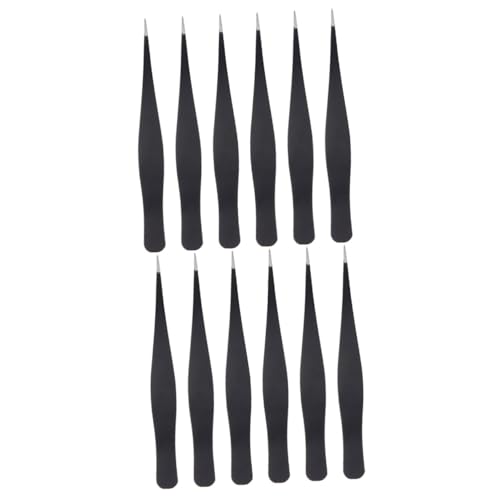 PACKOVE 2 Sätze Eyelash Tweezers Aus Teilig Präzise Wimpernverlängerungs Pinzette Leicht Und Tragbar Für Und Familie Einzigartiges Design Für Stabilen Einsatz 6 Stück * 2 von PACKOVE