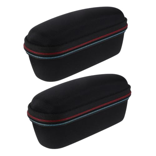 PACKOVE 2 Stück EVA Hartschalen-etui für Ohrthermometer Stoßfeste Aufbewahrungsbox für Digitale Stirnthermometer Tragbares Schutzgehäuse für Zuhause und Reise von PACKOVE