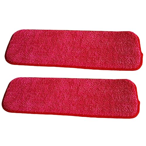 PACKOVE 2 Stück Wischbezug Wischpads aus Mikrofaser Mikrofaser-Mopp-Nachfüllung Moppkopf-Nachfüllung Mikrofaser -Mopp Austausch des Moppkopfes Wischmopp rot PACKOVE 2 Stück Wischbezug Wischpads aus Mikrofaser Mikrofaser-Mopp-Nachfüllung Moppkopf-Nachfüllung Mikrofaser -Mopp Austausch des Moppkopfes Wischmopp rot von PACKOVE