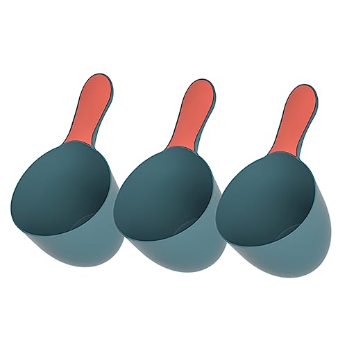 PACKOVE 3 Stück Badelöffel Duscheimer Badetasse Wasserschaufel für Bad Schöpfbecher Wasserkelle zum Baden kleine Schaufel Badezimmerzubehör Wasserkelle für Badezimmer Duschkelle Plastik von PACKOVE