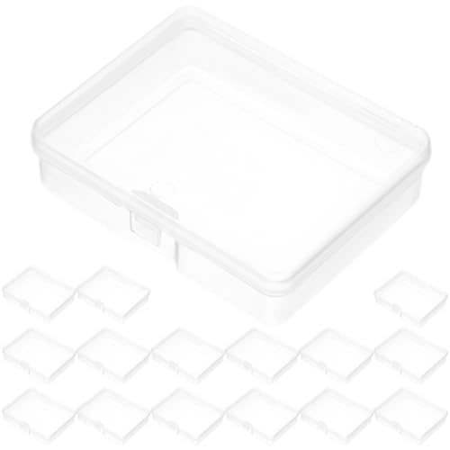 PACKOVE 30 Stk Transparente Mini Aufbewahrungsbox Kleine Aufbewahrungsbox Sortierboxen Für Kleinteile Leere Box Bastelzubehör Kunststoff-Klassifizierungsbox Geeignet Perlen Schmuckschrauben von PACKOVE