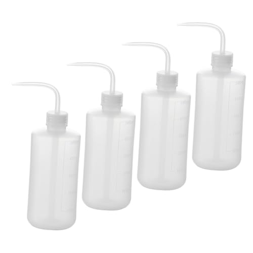 PACKOVE 4 Stück Bewässerungsvorrichtung saftige Squeeze-Bewässerungsflasche Spritzflaschen tätowieren Flaschen waschen Waschflaschen zusammendrücken Plastik von PACKOVE