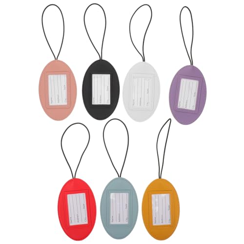 PACKOVE 7 Gepäckanhänger Für Damen Reisegepäckanhänger Namensschilder Für Taschen Koffer Identifikationsanhänger Gepäckanhänger Für Koffer Herren Gepäck Id Etiketten Reise Id PACKOVE 7 Gepäckanhänger Für Damen Reisegepäckanhänger Namensschilder Für Taschen Koffer Identifikationsanhänger Gepäckanhänger Für Koffer Herren Gepäck Id Etiketten Reise Id von PACKOVE