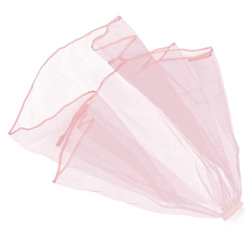 PACKOVE Doppellagiger Brautschleier Satin Kurzer Schleier für Hochzeiten Bachelorette Partys Fotoshootings Umrandung für Brautkostüme PACKOVE Doppellagiger Brautschleier Satin Kurzer Schleier für Hochzeiten Bachelorette Partys Fotoshootings Umrandung für Brautkostüme von PACKOVE