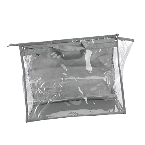 PACKOVE Hängetasche Aufbewahrungstasche Aus PVC-Kunststoff Mit Nylon-handschlaufe Transparent Großes Volumen Metall-reißverschluss Für Kleidung Und Heimgebrauch PACKOVE Hängetasche Aufbewahrungstasche Aus PVC-Kunststoff Mit Nylon-handschlaufe Transparent Großes Volumen Metall-reißverschluss Für Kleidung Und Heimgebrauch von PACKOVE