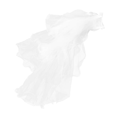 PACKOVE Hochzeits Schleier mit Schleife Vielschichtiger Brautschleier für Hochzeit Brautfotografie und Junggesellinnenabschied Elegantes Haarschmuck Accessoire PACKOVE Hochzeits Schleier mit Schleife Vielschichtiger Brautschleier für Hochzeit Brautfotografie und Junggesellinnenabschied Elegantes Haarschmuck Accessoire von PACKOVE