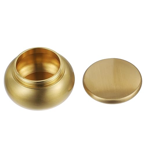 PACKOVE Kupferdose Kleine Luftdichte Aufbewahrungsdose Versiegeltes Mini Metalldöschen Langlebig Rostfrei für Cremation Urn Geeignet PACKOVE Kupferdose Kleine Luftdichte Aufbewahrungsdose Versiegeltes Mini Metalldöschen Langlebig Rostfrei für Cremation Urn Geeignet von PACKOVE