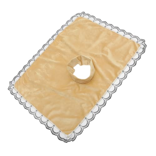 PACKOVE Massage-gesichtsabdeckung Aus Polyester Für Spa-betten Atemtuch Mit Lochdesign Für Salons Und Heimgebrauch Sanft Und Bequem PACKOVE Massage-gesichtsabdeckung Aus Polyester Für Spa-betten Atemtuch Mit Lochdesign Für Salons Und Heimgebrauch Sanft Und Bequem von PACKOVE