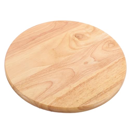 PACKOVE Runder Holzsitz Ersatz für Barhocker Stabile Holzplatte mit Glatter Oberfläche Langlebiger Sitzteil für Stapelhocker und Kantinenhocker Robustes Sitzbrett aus von PACKOVE