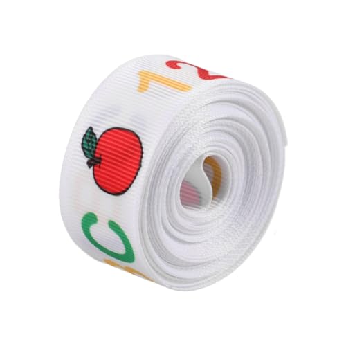 PACKOVE Schulanfang Ripsband Yards Breit Polyester Geschenkband für Basteln Blumensträuße DIY Haarschmuck und Schuldekoration Langlebig Farbenfroh Vielseitig Einsetzbar PACKOVE Schulanfang Ripsband Yards Breit Polyester Geschenkband für Basteln Blumensträuße DIY Haarschmuck und Schuldekoration Langlebig Farbenfroh Vielseitig Einsetzbar von PACKOVE