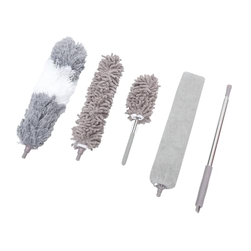 PACKOVE Teleskop Staubwedel Teilig mit Doppelkopf Chenille Mikrofaser Staubwischer Verstellbar für Decken Möbel Auto Vielseitig Einsetzbar Langlebig und Schonend PACKOVE Teleskop Staubwedel Teilig mit Doppelkopf Chenille Mikrofaser Staubwischer Verstellbar für Decken Möbel Auto Vielseitig Einsetzbar Langlebig und Schonend von PACKOVE