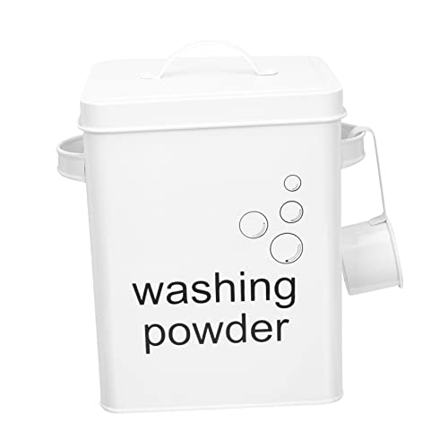 PACKOVE Waschpulver Behälter Eimer Mit Deckel Für Waschmittel Tabs Kapseln Wäscheraumorganisation Leicht Zu Reinigen Kompakter Lagerbehälter PACKOVE Waschpulver Behälter Eimer Mit Deckel Für Waschmittel Tabs Kapseln Wäscheraumorganisation Leicht Zu Reinigen Kompakter Lagerbehälter von PACKOVE