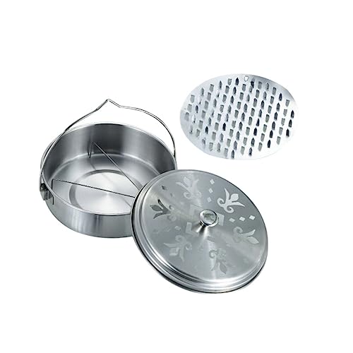 PACKOVE Handheld Räuchergefäß Aus Tragbarer Halter Für Mückenspiralen Robuste Und Stilvolle Aufbewahrung Für Außenbereiche Für Garten Terrasse Und Camping von PACKOVE