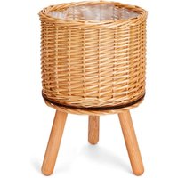 Paco Home - Blumentopf Übertopf Groß Blumenkübel Innen Pflanzentopf Set Korb Geflochten Holz Natur, 2pcs Set / Design 6 Paco Home - Blumentopf Übertopf Groß Blumenkübel Innen Pflanzentopf Set Korb Geflochten Holz Natur, 2pcs Set / Design 6 von PACO HOME