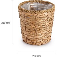 Paco Home - Blumentopf Übertopf Groß Blumenkübel Innen Pflanzentopf Set Korb Geflochten Holz Natur, 4pcs Set / Design 9 Paco Home - Blumentopf Übertopf Groß Blumenkübel Innen Pflanzentopf Set Korb Geflochten Holz Natur, 4pcs Set / Design 9 von PACO HOME