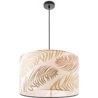 Paco Home - Pendelleuchte Hängelampe Esstisch Wohnzimmer Modern Lampe Kinderzimmer Jungle Grün (Ø38cm), Pendelleuchte - Schwarz von PACO HOME