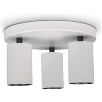 Paco Home - Deckenlampe Wohnzimmer Wandleuchte Schwenkbare Spots Modern Küche Schlafzimmer Weiß-Schwarz, Typ 2 - 3x GU10 Paco Home - Deckenlampe Wohnzimmer Wandleuchte Schwenkbare Spots Modern Küche Schlafzimmer Weiß-Schwarz, Typ 2 - 3x GU10 von PACO HOME