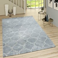 Paco Home - Kurzflor Teppich Modern Marokkanisches Muster Vintage Style Ombre Look Grau Weiß 60x100 cm Paco Home - Kurzflor Teppich Modern Marokkanisches Muster Vintage Style Ombre Look Grau Weiß 60x100 cm von PACO HOME