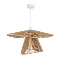 Led Pendelleuchte Esszimmer Pendellampe Wohnzimmer Küche Papier Boho Style E27 Weiß, Typ 6 - Paco Home von PACO HOME