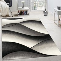 Paco Home Designer Teppich Modern Abstrakt Wellen Optik Konturenschnitt In Grau Anthrazit 120x170 cm Paco Home Designer Teppich Modern Abstrakt Wellen Optik Konturenschnitt In Grau Anthrazit 120x170 cm von PACO HOME