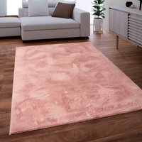 Paco Home Fellteppich "Kunstfell Soft 380", rechteckig, 14 mm Höhe, Langflor, Kuschelteppich - besonders weich, Uni-Farben von PACO HOME