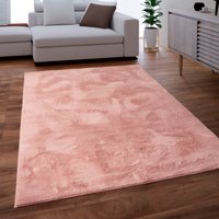 Paco Home Fellteppich "Kunstfell Soft 380", rechteckig, Langflor, Kuschelteppich - besonders weich, Uni-Farben von PACO HOME