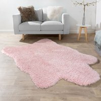 Paco Home - Fellteppich Kunstfell xxl Imitat Flokati Stil Langflor Teppich Wohnzimmer Rosa 133x190 cm Paco Home - Fellteppich Kunstfell xxl Imitat Flokati Stil Langflor Teppich Wohnzimmer Rosa 133x190 cm von PACO HOME