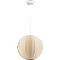Hängelampe Pendellampe Wohnzimmer Schlafzimmer Esszimmer Modern Nylon E27 Beige, Pendelleuchte - Typ 3 - Paco Home Hängelampe Pendellampe Wohnzimmer Schlafzimmer Esszimmer Modern Nylon E27 Beige, Pendelleuchte - Typ 3 - Paco Home von PACO HOME