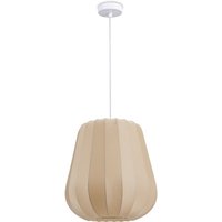 Hängelampe Pendellampe Wohnzimmer Schlafzimmer Esszimmer Modern Nylon E27 Beige, Pendelleuchte - Typ 5 - Paco Home Hängelampe Pendellampe Wohnzimmer Schlafzimmer Esszimmer Modern Nylon E27 Beige, Pendelleuchte - Typ 5 - Paco Home von PACO HOME
