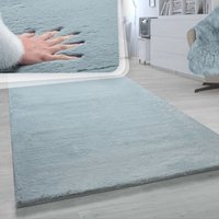 Paco Home Hochflor Teppich Für Wohnzimmer Softes Kaninchenfell Imitat Kunstfell In Türkis 100x200 cm Paco Home Hochflor Teppich Für Wohnzimmer Softes Kaninchenfell Imitat Kunstfell In Türkis 100x200 cm von PACO HOME