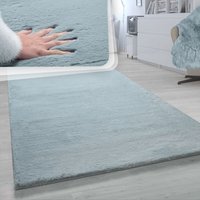 Paco Home - Hochflor Teppich Für Wohnzimmer Softes Kaninchenfell Imitat Kunstfell In Türkis 80x300 cm Paco Home - Hochflor Teppich Für Wohnzimmer Softes Kaninchenfell Imitat Kunstfell In Türkis 80x300 cm von PACO HOME