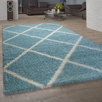 Paco Home Hochflor-Teppich "Kalmar 441", rechteckig von PACO HOME