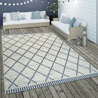 Paco Home In- & Outdoor Flachgewebe Teppich Geometrisch Streifen Rauten Motiv In Weiß 200x290 cm Paco Home In- & Outdoor Flachgewebe Teppich Geometrisch Streifen Rauten Motiv In Weiß 200x290 cm von PACO HOME