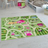 Paco Home Kinder-Teppiche, Kurzflor-Teppiche für Kinderzimmer mit vers. Designs Spielteppiche Bunt 160x220 cm, Grün Paco Home Kinder-Teppiche, Kurzflor-Teppiche für Kinderzimmer mit vers. Designs Spielteppiche Bunt 160x220 cm, Grün von PACO HOME