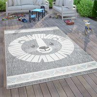 Paco Home - Kinderteppich Kinderzimmer Outdoorteppich Spielteppich 3D Effekt Löwe Grau 120x160 cm Paco Home - Kinderteppich Kinderzimmer Outdoorteppich Spielteppich 3D Effekt Löwe Grau 120x160 cm von PACO HOME
