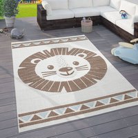 Paco Home Kinderteppich Kinderzimmer Outdoorteppich Spielteppich Tiermotive Modern 3D Beige, 120x160 cm Paco Home Kinderteppich Kinderzimmer Outdoorteppich Spielteppich Tiermotive Modern 3D Beige, 120x160 cm von PACO HOME