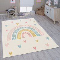 Kinderteppich Teppich Kinderzimmer Mädchen Jungs Verschiedene Motive Und Größen 240x340 cm, Creme 4 - Paco Home von PACO HOME
