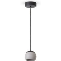 Pendelleuchte Esstisch Hängelampe Esstischlampe Beton Retro Vintage Lampe Typ 2, Schwarz-Beton - Paco Home von PACO HOME