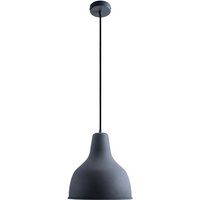 Paco Home Pendelleuchte Hängelampe Esszimmer Küchenlampe Hängend Esstischlampe E27 Anthrazit-Weiß, 1-flammig von PACO HOME