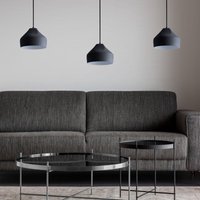 Paco Home - Pendelleuchte Hängelampe Esszimmer Küchenlampe Hängend Esstischlampe Innen Weiß Grau-Weiß, Design u + Leuchtmittel A60 Klar von PACO HOME