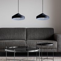 Pendelleuchte Hängelampe Esszimmer Küchenlampe Hängend Esstischlampe Innen Weiß Schwarz-Weiß, Design t + Leuchtmittel G95 Klar - Paco Home Pendelleuchte Hängelampe Esszimmer Küchenlampe Hängend Esstischlampe Innen Weiß Schwarz-Weiß, Design t + Leuchtmittel G95 Klar - Paco Home von PACO HOME