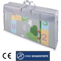 Paco Home Spielmatte Krabbelmatte Wendbar Abwischbar Baby Kinder Matte Tier Motiv Grau Grün 150x200 cm Paco Home Spielmatte Krabbelmatte Wendbar Abwischbar Baby Kinder Matte Tier Motiv Grau Grün 150x200 cm von PACO HOME