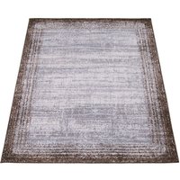 Paco Home Teppich "Catania 842", rechteckig, 13 mm Höhe, Kurzflor, meliert, modernes Design, mit Bordüre von PACO HOME