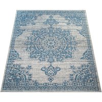 Paco Home Teppich "Coco 206" rechteckig 4 mm Höhe Flachgewebe, modernes Design, Orient-Optik, In- und Outdoor geeignet von PACO HOME